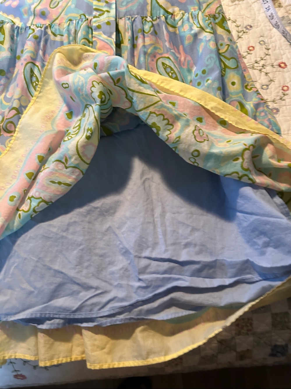 Lovely Talbots Maxi Dress-cotton lined - Picture 9 of 10